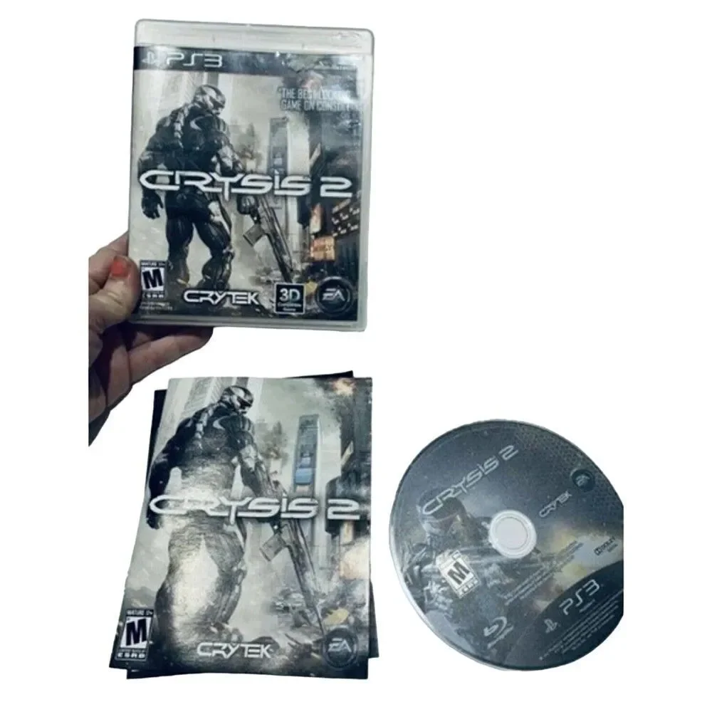 BCD Game Crysis 2 ps3 PlayStation 3 Video Action Mature Complete
